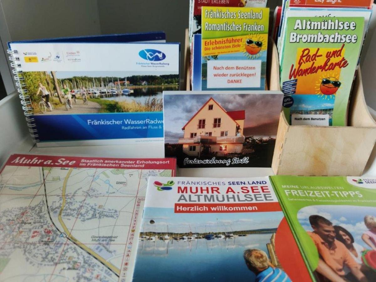 Ferienwohnung Stahl Muhr am See Dış mekan fotoğraf
